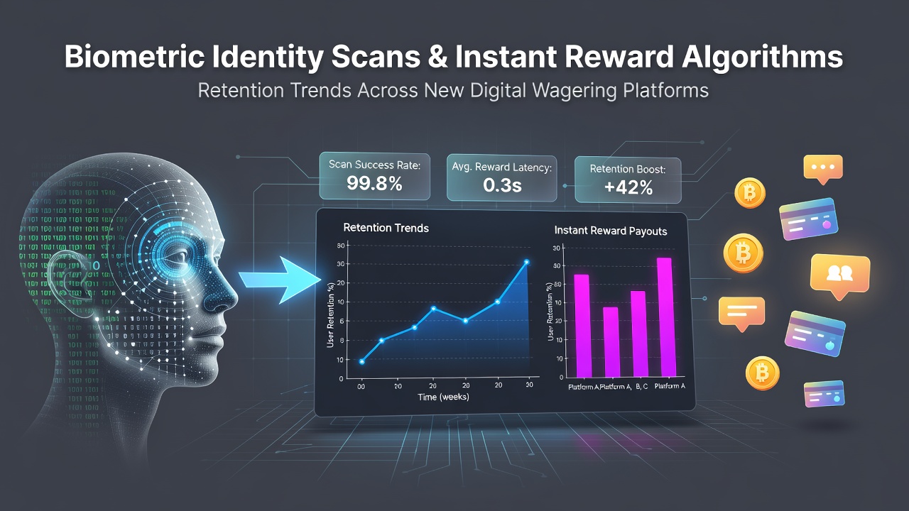 Biometric scanning technology integrated into digital wagering platform interfaces