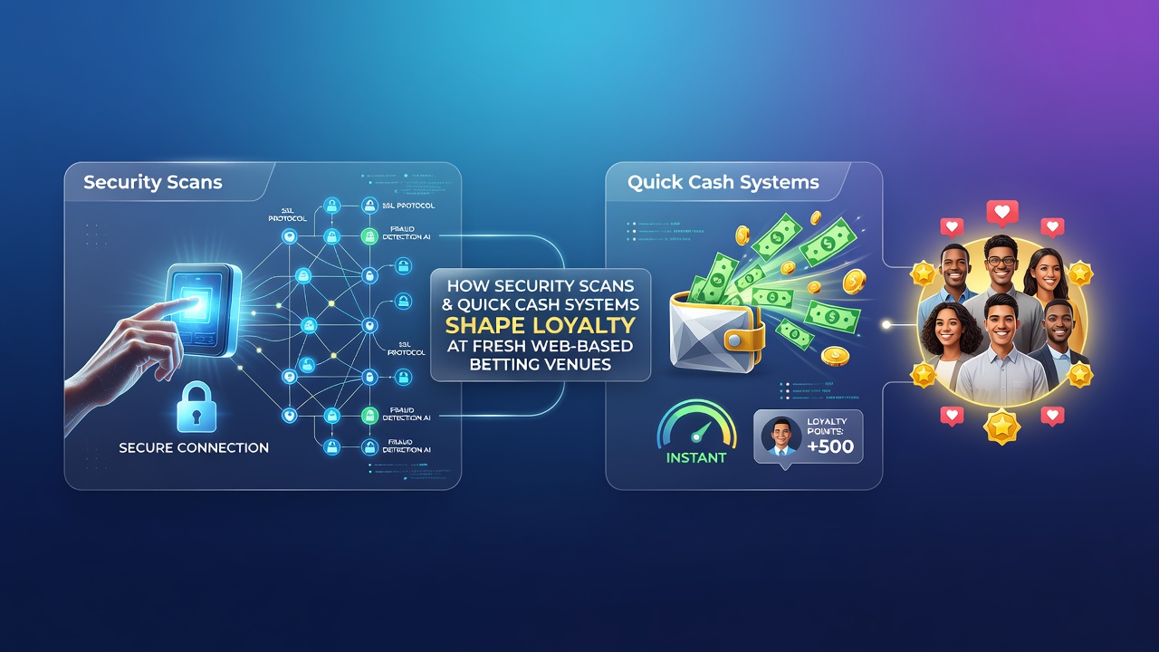 Illustration of security verification processes and instant payout interfaces at new online betting platforms