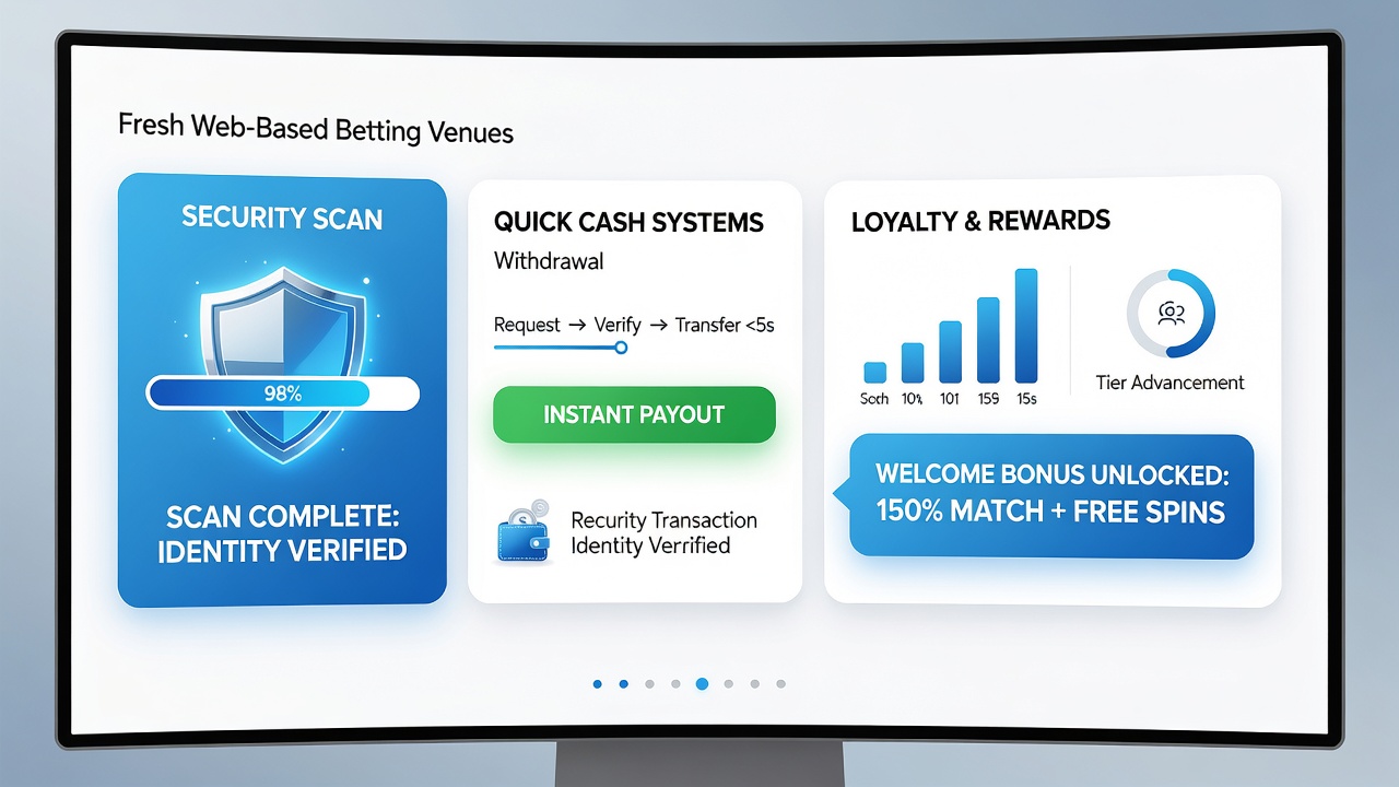 User interface showing combined security verification and rapid withdrawal options on a digital betting site