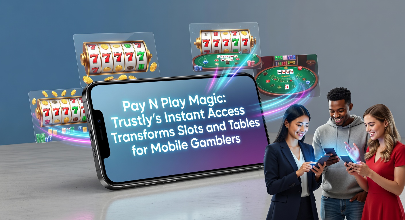 Close-up of a hand holding a smartphone with a live roulette table in progress, Trustly payment confirmation overlay visible, emphasizing instant mobile play